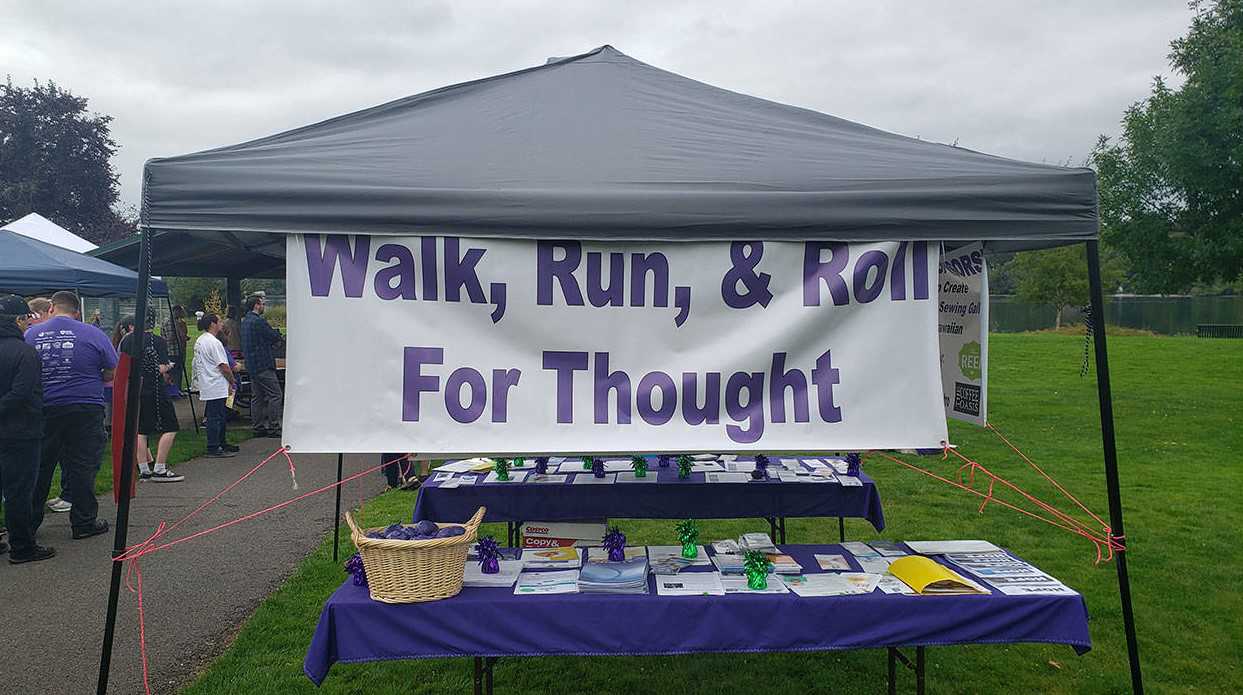 2019 walk run and roll for thought